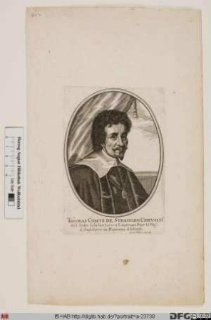 Bildnis Thomas Wentworth, 1640 1. Earl of Strafford