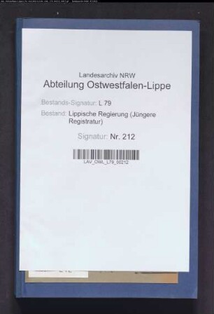Akten des Beamtenausschusses IIa, Band 5