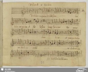 Willaert, Adrian: Verbum iniquum