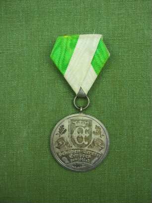 Schützenmedaille: 4. Sollinger Bundesschiessen, Einbeck 1925