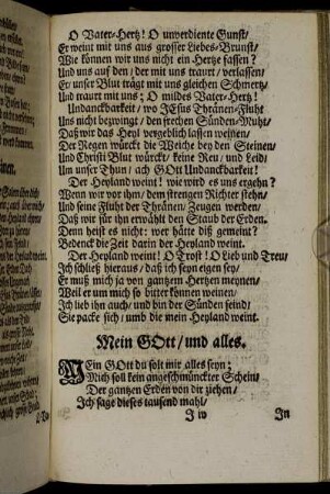 Mein GOtt / und alles
