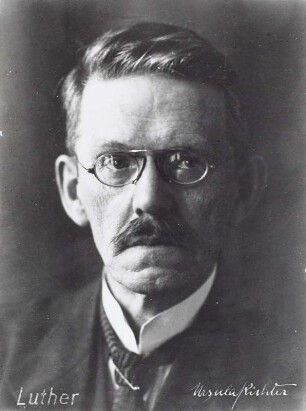 Prof. Dr. Robert Luther (1868-1945), Chemiker