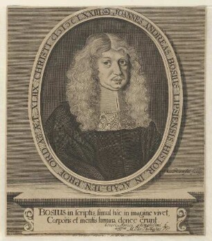 Bildnis des Joannes Andreas Bosius