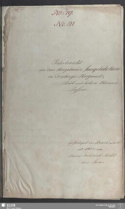 Fahrbericht von dem Bergebaeude Junge hohe Birke in Freyberger Bergamts, Stadt und hohen Birkner Refier - 17.6649 4.