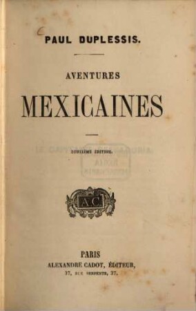 Aventures Mexicaines