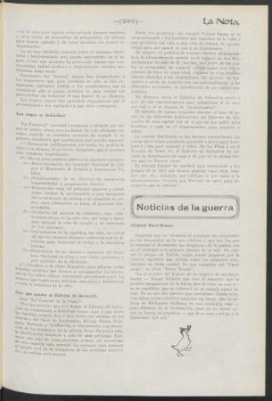 Noticias de la guerra