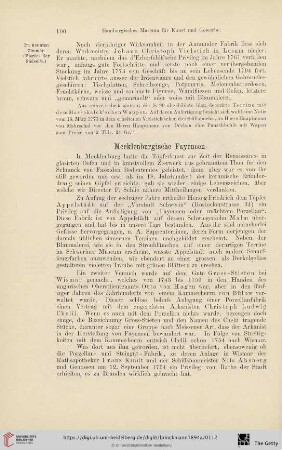 (Mecklenburgische, Schwedische) Fayencen