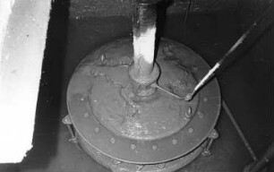 Triebischtal-Garsebach. Schleif- oder Mittelmühle, Turbine