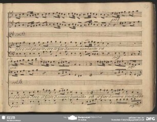 Cavatina: "Ogni amatore nel proprio core" in A-Dur (Fortsetzung)