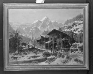Schmiede im Winter