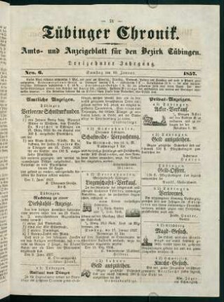21-40, 10. Januar (Nr. 6) - 16. Januar (Nr. 10)