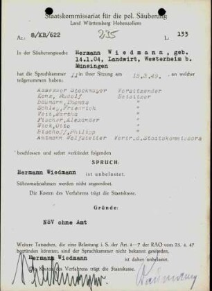 Wiedmann, Hermann