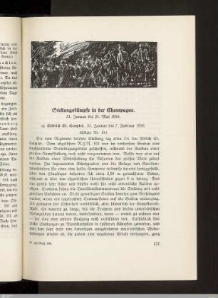 Stellungskämpfe in der Champagne