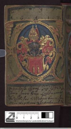 Eberhard Pfalzgraf von Tübingen, Eintrag und Wappen
