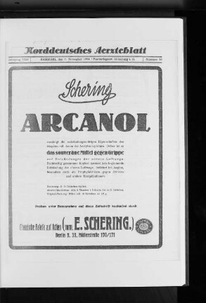 Nr. 36 1924 : Jahrgang 1924 Hamburg, den 2.November 1924 Nummer 36