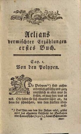 Des Claudius Aelianus vermischte Erzählungen