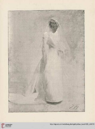 Plate: The bride by Frank Bramley, A.R.A.