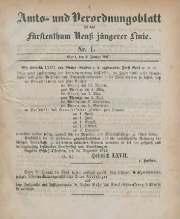 3. Januar-31. Dezember = Nr. 1-56