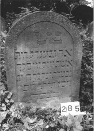 Grabstein 285