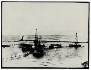 Bohrtürme im Maracaibosee