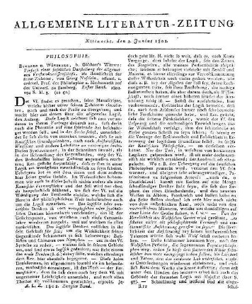 Zeitschrift von und für Ungern, zur Beförderung der vaterländischen Geschichte, Erdkunde und Literatur. Bd. 1, H. 1. Hrsg. v. L. von Schedius. Pest: Patzko 1802