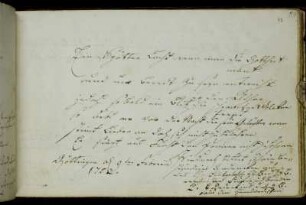 Conrad Julius Dedekind. Göttingen, 9.2.1753.