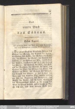 Das vierte Buch des Esdras.