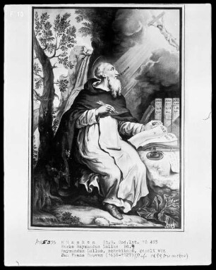 Raymundus Lullus - Werke — Der Selige Raimundus Lullus im Zustand der Inspiration (aus Band 4)