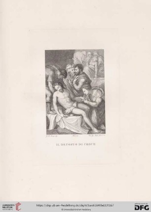 Il deposto di croce di Girolamo da Carpi
