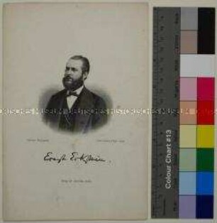 Porträt des Schriftstellers Ernst Eckstein