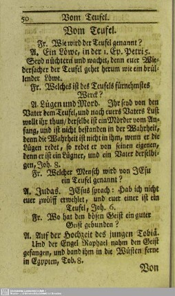 Vom Teufel