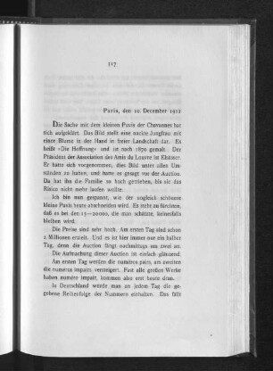 Paris, den 10. December 1912