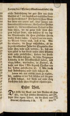 289-295, Erster Theil