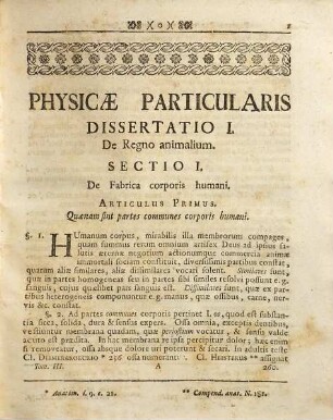 Philosophia Rationalis Et Experimentalis : Hodiernis Discentium Studiis Accommodata, 3. Physicam Particularem Complectens