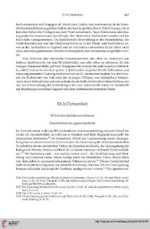 D) 3) Christenheit
