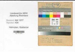 Entnazifizierung Waldemar Helmchen , geb. 17.11.1922 (Polizist)