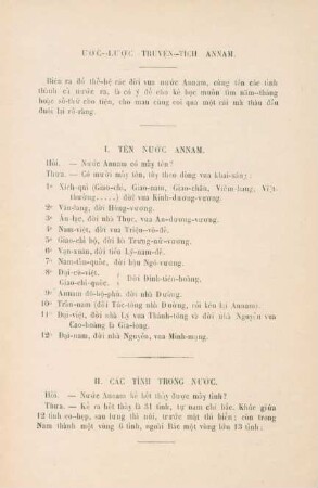 II. Cac tinh trong nuoc