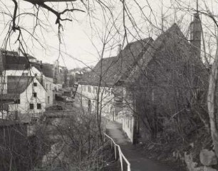 Mittweida, Wohnhäuser : Mittweida, Wohnhäuser, Rahmenberg 4/2, Straßenansicht von Waldheimer Straße