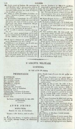 L' Amante Militare