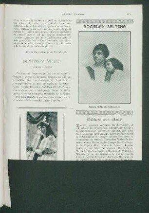 Quiénes son ellas?