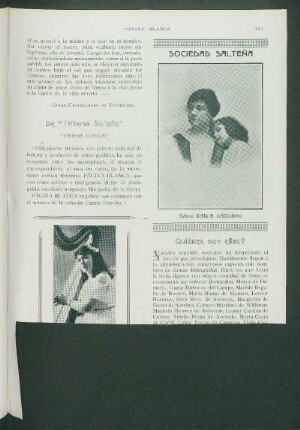 Quiénes son ellas?