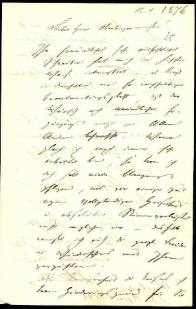 5-10-3-1.0000: Carl Anton, Fürst von Hohenzollern-Sigmaringen; diverse Schreiben ff.: Bericht aus Wiesbaden