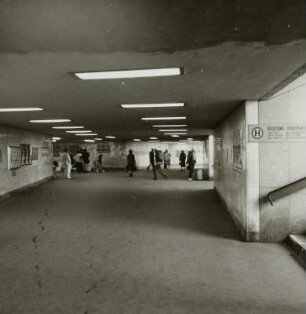 Pirnaischer Platz : Dresden, Fußgängertunnel, Pirnaischer Platz