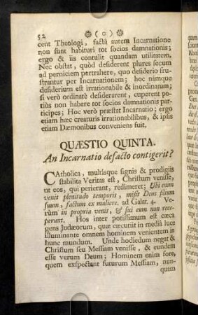 52-66, Quaestio Quinta