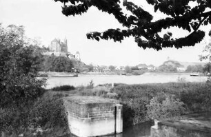 Neuf-Brisach: Breisach vom elsässischen Ufer