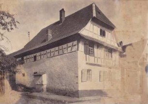 bei Bergzabern. Fachwerk. Bauernhaus