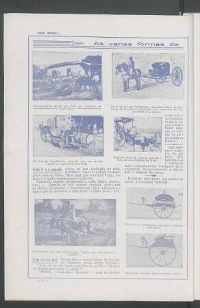 As várias formas de vehiculos que existem