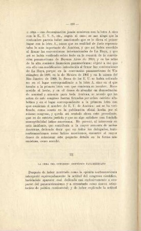 III: La obra del Congreso Científico Panamericano