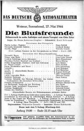 Die Blutsfreunde