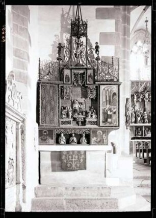 Herrgottskirche; Nördlicher Flügelaltar offen
